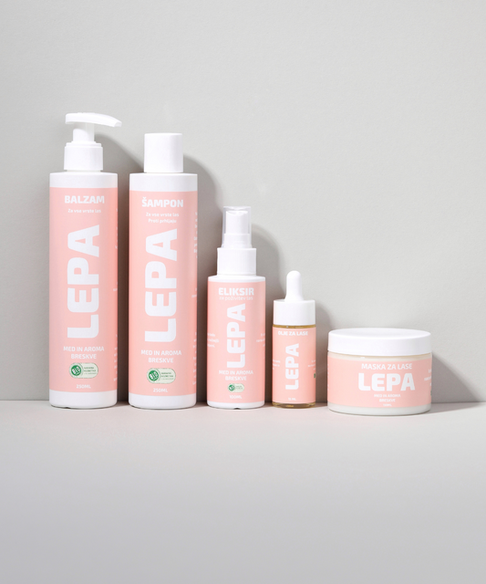 ŠAMPON, BELES, MASKA, ELIKSIR & ULJE