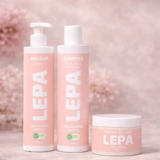 3 x ŠAMPON  2 x BALZAM & 1 x MASKA