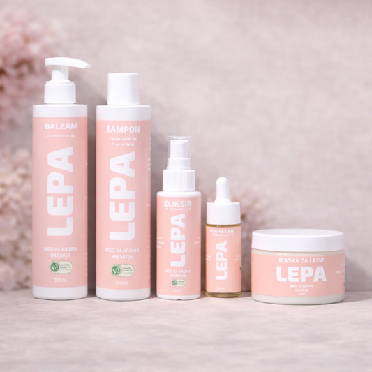 ŠAMPON, BALZAM, MASKA, ELIKSIR & OLJE